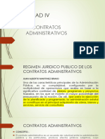 Contratos Administrativos UNIDAD 4