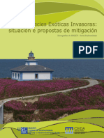 Especies Exóticas Invasoras situación e propostas de mitigación