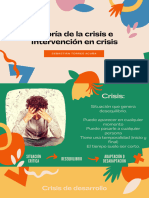 Teoría de La Crisis e Intervención en Crisis