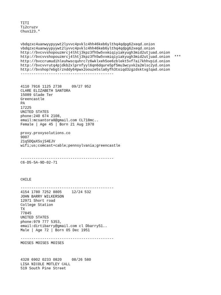Personal Data and Transactions Overview | PDF