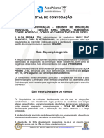 Edital - Inscrições Individuais - Completo - Valle São Francisco - 2024.2025 - Eleições - 11.03.2024