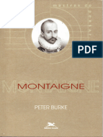 Peter Burke - Montaigne. Trad. Jaimir Conte. São Paulo. Edições Loyola, 2006