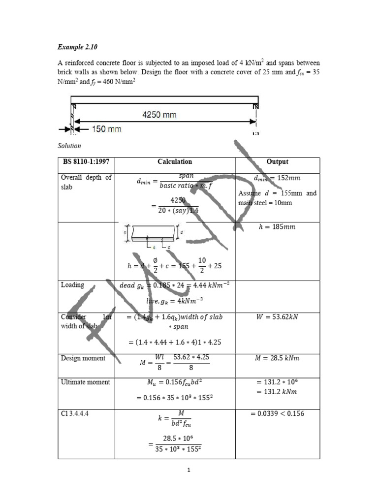 Slab Examples (1) | PDF | Architectural Design | Architecture