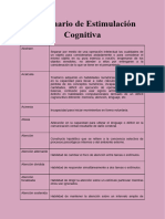 Diccionario de Estimulación Cognitiva