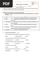 Unit o Ii°a Test