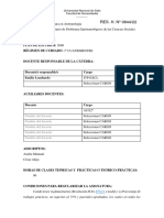 Seminario Problemas Epistemológicos de Las Ciencias Sociales P00 - 2022