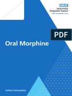 Oral Morphine