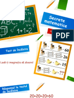 Secretele Matematicii