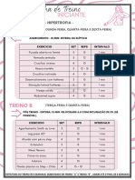 008 - Hipertrofia - Iniciante - Ficha 2