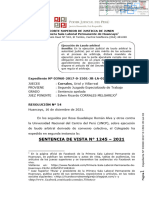 Sentencia de Vista de La Causa Audo Arbitral