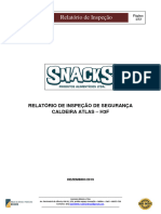 Relatório Caldeira - Snacks (Micos)