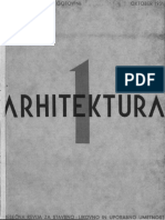 Arhitektura 1 1931