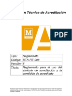 DTA-RE-006 v5_Reglamento para el uso del símbolo de acreditación y la condición de acreditado_0