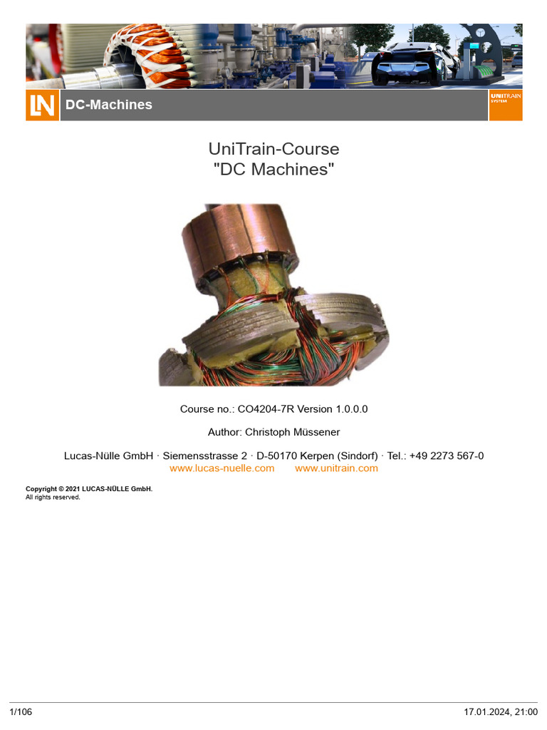 Dc Motor Pdf Electric Motor Magnetic Field