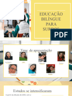 Educação Bilíngue para Surdos