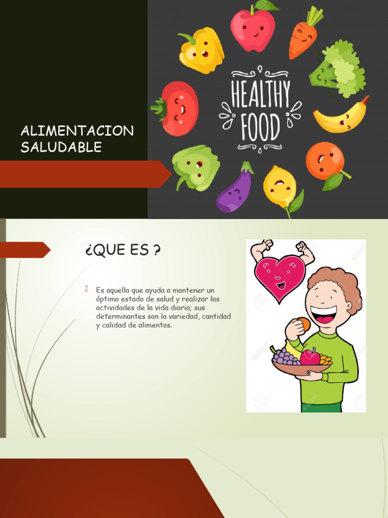 Alimentación Saludable: Claves y Beneficios | PDF