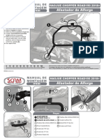 Manual de Montagem SCAM - HAOJUE CHOPPER ROAD150 2018 AFASTADOR ALFORGE SPTO399