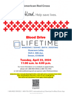 Lifetime - blood drive
