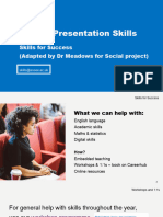 Presentation Skills - SFS and AM
