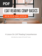 LSAT Reading Comp Video Slides PDF