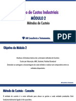 Módulo 2 - Métodos de Custeio