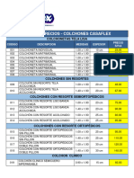 Colchones Casaflex