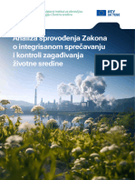 Analiza Sprovodjenja Zakona o Integrisanom Sprecavanju I Kontroli Zagadjivanja Zivotne Sredine