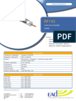 RF195 Low Loss Spec Sheet