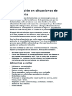 Alimentación en Situaciones de Neutropenia