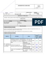 Acta de Revision Gerencial