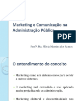 Aula - Marketing e Comunicação Na Administração Pública
