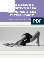 Guia Básico e Definitivo para Melhorar a Sua Flexiblidade - Bailarina Preparada