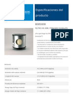 Filtro Aire Donalson Generador Manizales