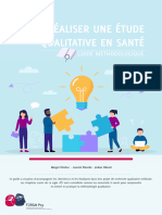 Réaliser Une Étude Qualitative en Santé: Guide Methodologique