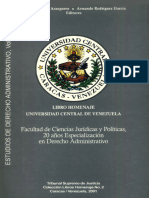Manual de Derecho Administrativo UCV 2001