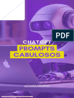5 Prompts Cabulosospara Chat GPT
