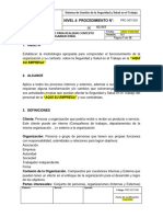 PRC-SST-029 Procedimiento para Realizar Contexto Organizacional