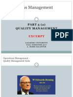 Operations Management_Part 5a_Quality Management