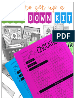 Calm Down Kit Checklist Freebie