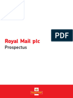 Royal Mail - Full Prospectus Soft Copy Version Only