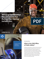 Welding Certification Requirements