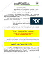 Educacao Fisica - Distribuicao - Aulas - Edital 30 - Londrina - 03 - 04 - 2024