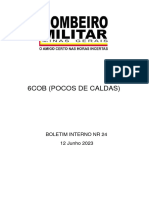 Boletim Interno - 6COB (POCOS DE CALDAS) - #24-2023 - Id-13583 - 13-06-2023