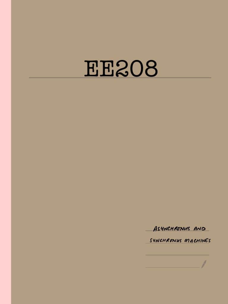 Asynchronous Machines | PDF | Electrodynamics | Engines