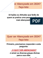 PDF - Quer Ser Abençoado em 2024