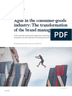 Agile in The Consumer Goods Industry