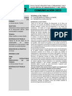 Comunicación 2023: Facultad de Arquitectura Y Urbanismo - Unlp