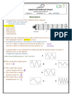 3rd Work Sheet, Grade 7 - SOUND - Ms