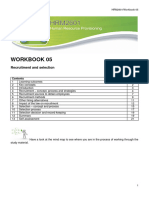 WORKBOOK-05-Recruitment and Selection