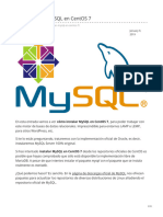 Cómo Instalar MySQL en CentOS 7